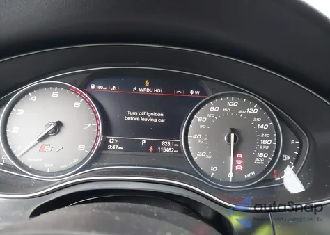 2017 Audi S7 4.0T Premium Plus z USA, uszkodzony, nr VIN WAU2FAFC5HN106910